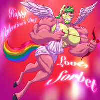 Happy Valentine's Day from Sorbet