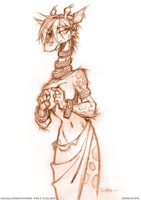 Shy Giraffe