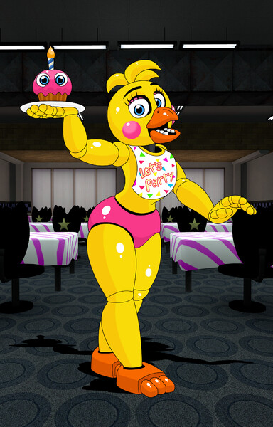 Funtime Chica by xNIROx -- Fur Affinity [dot] net