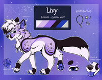 feral reference sheet - commissions