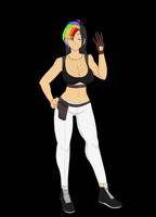 Cassidy's Alt outfit.