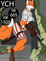 YCH " The sea monster is attacking! "