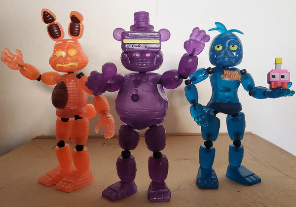 Fnaf toy store animatronics action figures