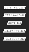 Chibi Prices!