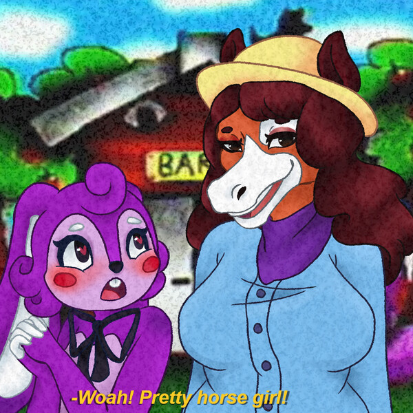 Pretty Horse Girl! - The Walten Files Fanart by Isoefam -- Fur Affinity  [dot] net