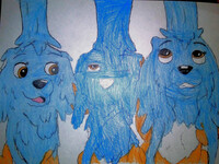 Annette Collette and Danielle’s paint bath