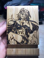 Woodburning: Fu Hua Herrscher of Sentience