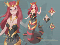 Commission: Giratina Lamia (Custom Adopt)