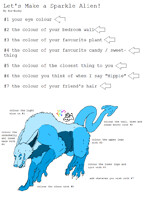 Alien wolf meme