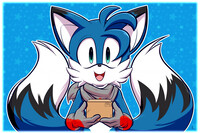 \*Commission*/: Bluey The Twin-Tailed Kitsune ver1