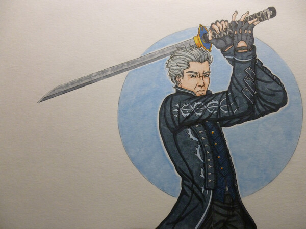 Vergil Fan Art by Onikun-13 -- Fur Affinity [dot] net