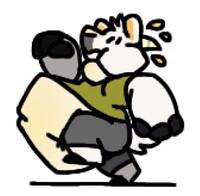 Hungry Goat on the run