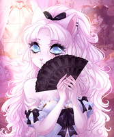 🌷Neon Hearts🌷 by NylaRae -- Fur Affinity [dot] net