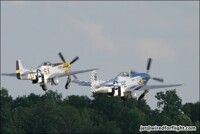 P-51 Formation Takeoff