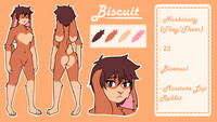 [Commission] Biscuit Reference Sheet