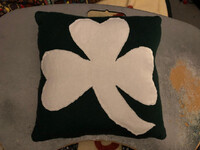 Shamrock Throw Pillow gift