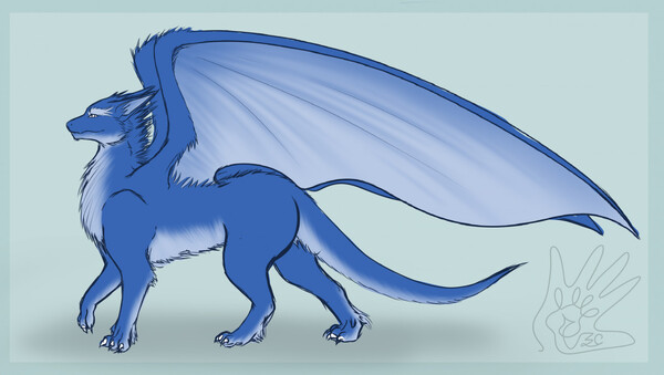 Sketch dragon by Bazted -- Fur Affinity [dot] net