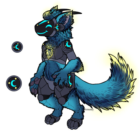 HQ DETAILED BLUE BOMB PROTOGEN ADOPT FULL REF by AnalShop -- Fur Affinity  [dot] net