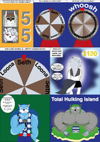 Total Hulking Island Episode 2 Second elimination.