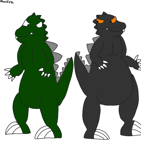 HB Godzilla Transformation 1/2 by Luiskoa -- Fur Affinity [dot] net