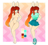 Rabbit Girl SOLD