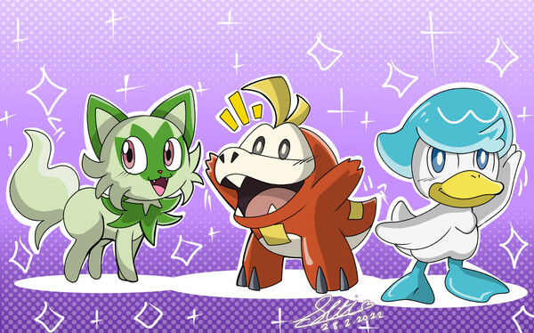 Pokemon Starters 5th GEN by HieloDogWolf -- Fur Affinity [dot] net