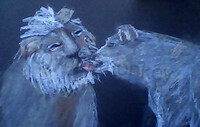 Lion's kiss