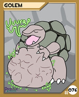 Pokevore 076 - Golem