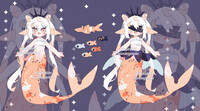 Shark x koi Mermaid Auction OPEN