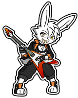 Chibi Punk Rock Bunny