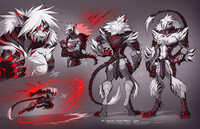 Idam´s Metal Tiger Form - Full Character Design