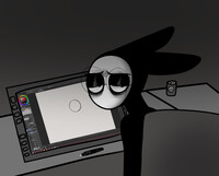 "How's the art coming along?"