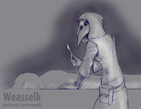 The Old Man SCP 106 [SPEED COMM.] by Weasel_k -- Fur Affinity [dot] net