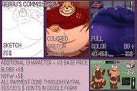 Commissions Price Sheet