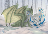 Intimacy in the snow