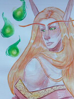 ♡ watercolor Kael'Thas ♡