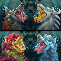 hunger in the jungle collage