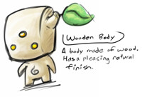 Wooden body