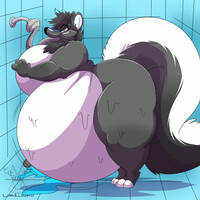 Drinking up the water [C]