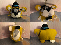 Security Breach Golden Glamrock Freddy Plush Commission