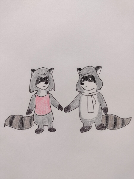 Jill is now a Raccoon by Sambaba -- Fur Affinity [dot] net