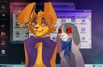 Glitchtrap by BanzaiWeber -- Fur Affinity [dot] net