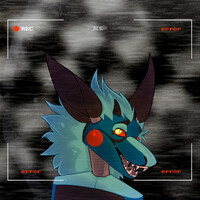 Glitchtrap FanArt by Corrdox -- Fur Affinity [dot] net