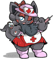 Vedca Zorua [Nurse Outfit]