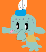 Squidward Squishmallow Derp Plush