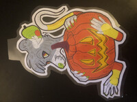 Candycorn badge