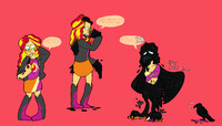 Crow-ing Pains - [Sunset/Crow TF]