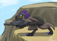 Skirmisher with gun