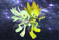 Super Sonic and Super Tails (Bare) by hker021 -- Fur Affinity [dot