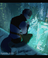 Leon and night city